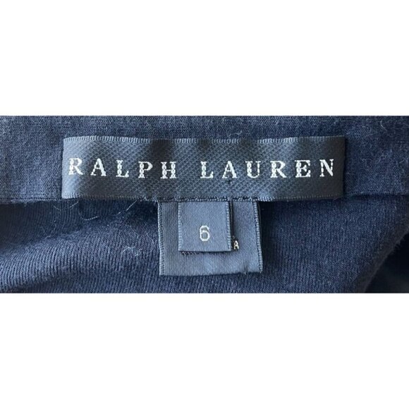 Ralph Lauren Black Label Sheath Dress Size 6  MInimalist Capsule Wardrobe Wool - Picture 7 of 8